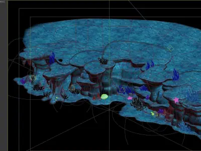 coral reef  3D model