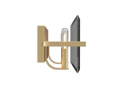 Cahill 2-Light Bath Vanity Wall Light 3D model