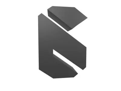 Sci-Fi Number 6 v1 001 Low-poly 3D model