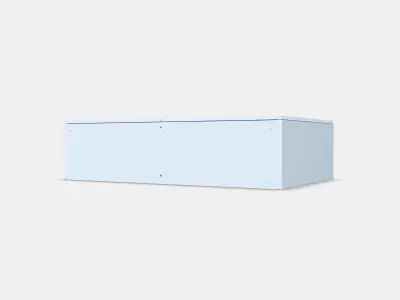 KNOXHULT wall cabinet with doors Low-poly 3D model