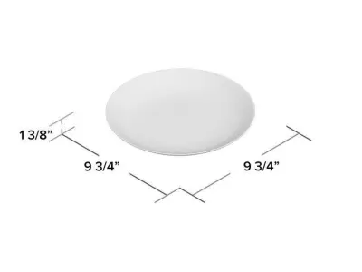 Melamine Dinner Plate 3D model