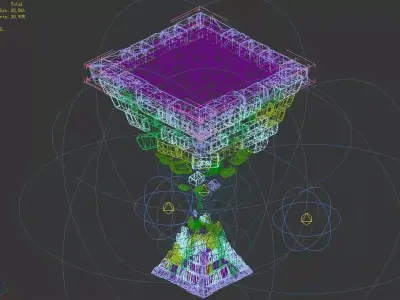 Titan Temple - Shitai 04 3D model