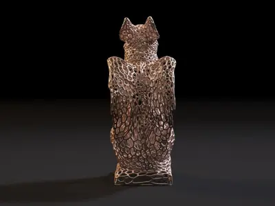 Griffon voronoi 3D print model