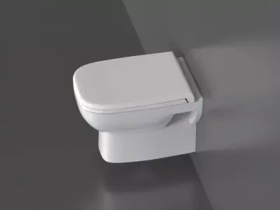 WC47 Toilet 3D model