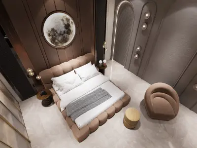 Architectural Interior house 3D model 3D model