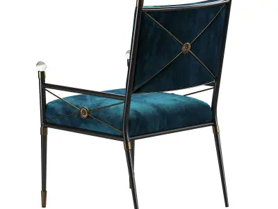 Rider chair by Jonathan Adler 3D model