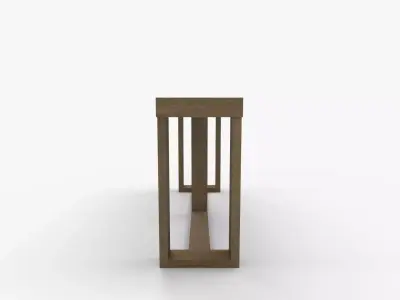 Ashley Cariton Sofa Table 3D model