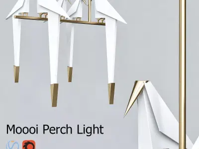 Moooi Perc Light Branch Grande 3D model