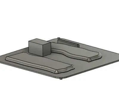 Camping Tents - H0 Scale 3D print model