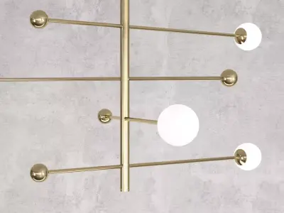 Chandelier 08 Free 3D model