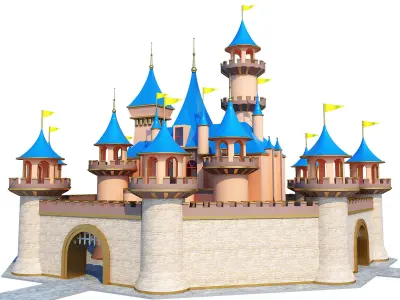 Park Castle House 3D model