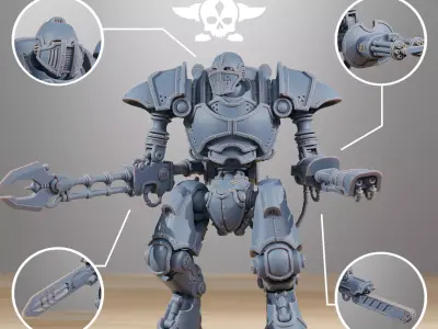 Scavenger Armageddon 3D print model