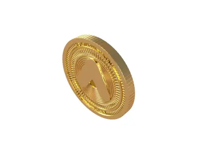 Anchor Protocol Coin v5 001 3D model