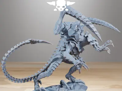 Xenarid Soul Eater 3D print model
