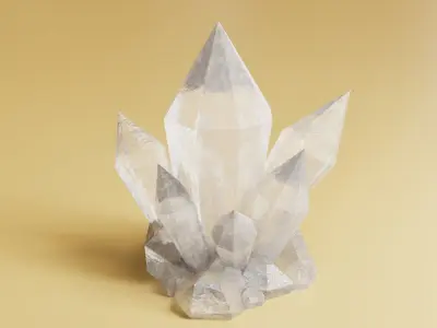 Crystal 3D model purchase