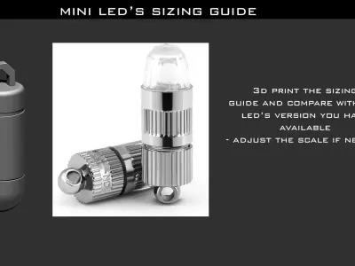 Kyber Crystal set 2 3D print model