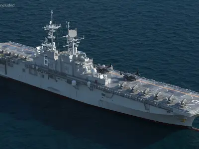  USS America LHA 6 with Aircrafts 