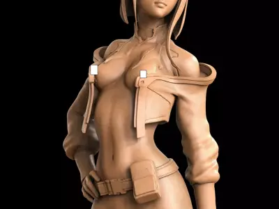 Lucy NSFW 3D Print 3D print model