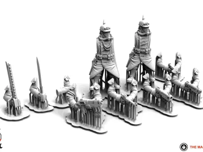 Valour Korps - Sergeant Reinhard 3D print model