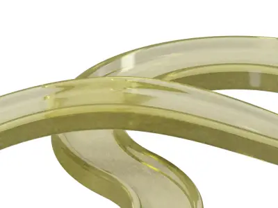 Transparent Premium Vehicle Track 3D model