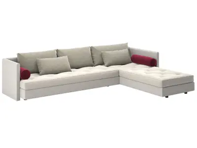 Nomade 2 Corner Sofa 3D model