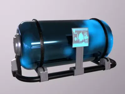 59Sci - fi Tube  3D model