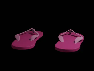 Flip-Flops Free low-poly 3D model