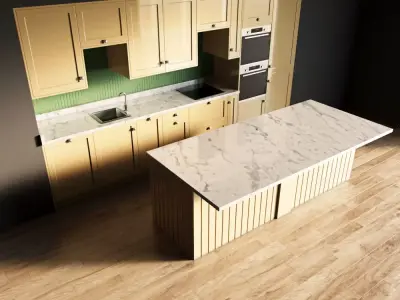 112-Kitchen4 glossy 10 3D model