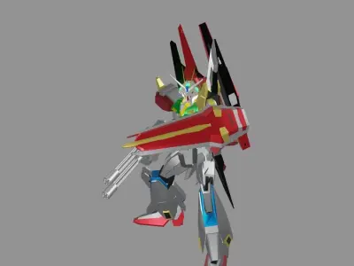 The Mecha Attacker 25 3D model