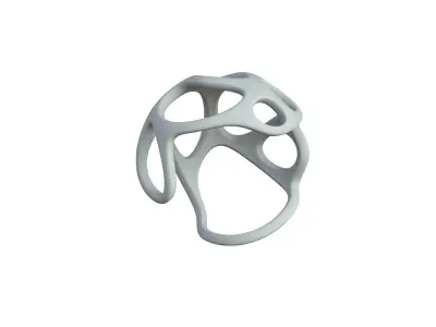 SciFi Cube Object No 36951 Low Poly Shape Texture