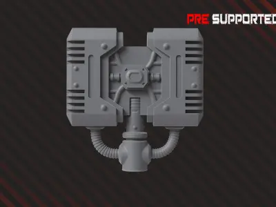 Grav Crusher Hammer 3D print model
