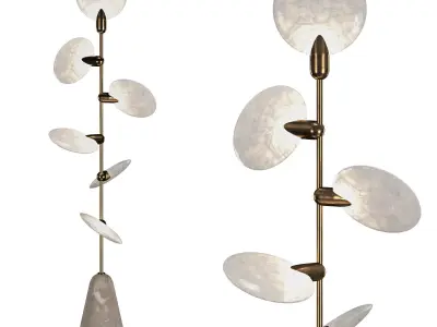 Lyla Floor Lamp 3D model