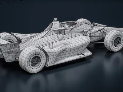  Dallara DW12 UAK-18 2025 High Downforce 