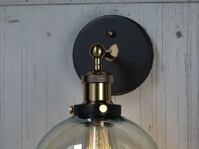 Sconce 3 Loft Design 3D model