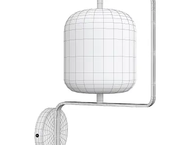 Cyan Design Isotope Wall Sconce Low-poly 3D model