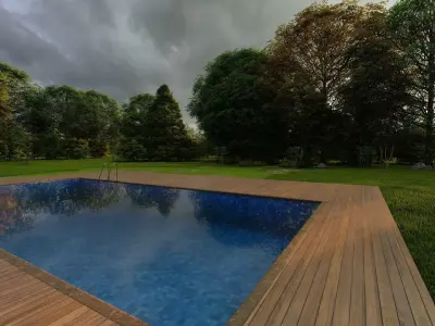 swimming pool 3D model