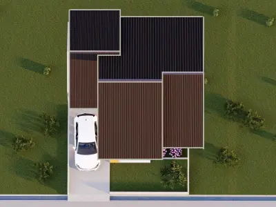 3d House type 54  3D print model