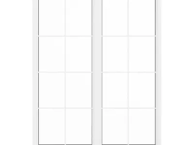 White Window 12 3D model