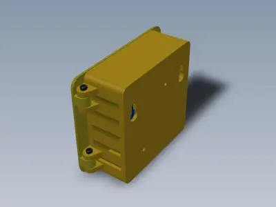 UNO R3 Wall Mount Case 3D print model