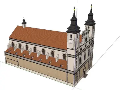 Architecture-Religion-God-Culture-Temple-015 church 3D model