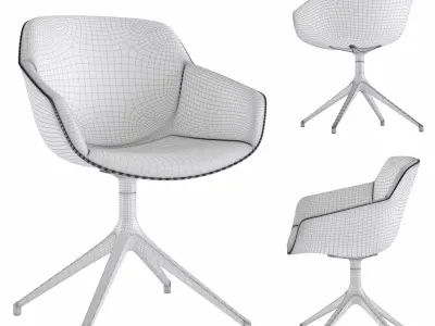 Dining chair Vienna BoConcept 3D model