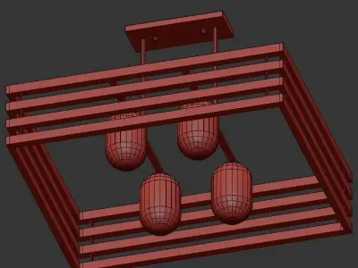 AIRI chandelier 3D model