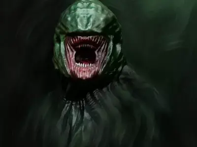 Green monster 3D model