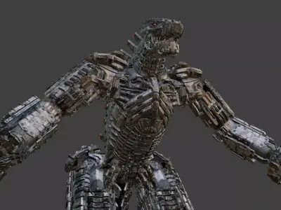 MechaGodzilla 2021 3D model