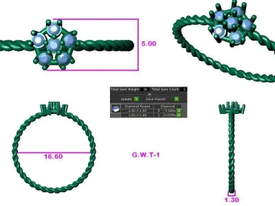 Ring - 07 3D print model