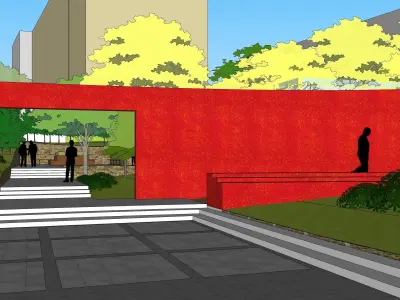 Sketchup Plaza 196 3D model