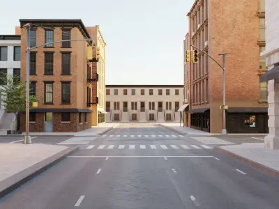 New york Block 3D model