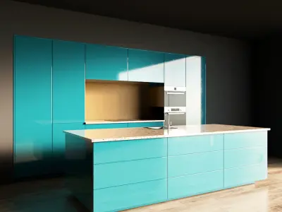 18-Kitchen6 glossy 2 3D model