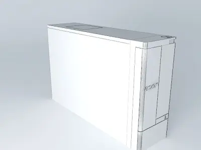 Acer computer 3D model