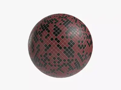 Floor Tile 001 PBR 4K - V32 Texture